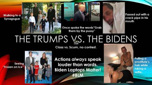 Actions always speak louder than words