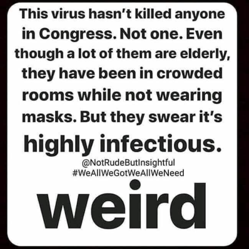 THE VIRUS HASN'T KILLED