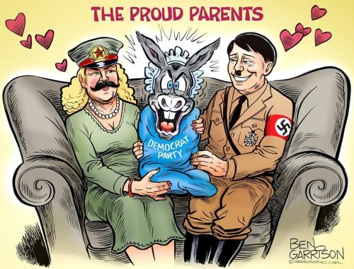 Ben Garrison Proud Parents Democrat Party Nazis