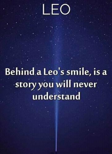 Behind Leo's Smile