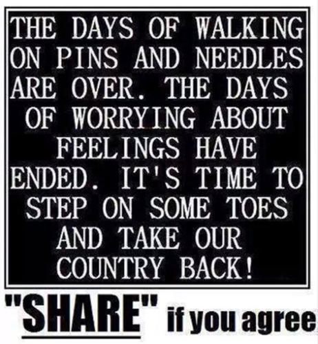 Take our country back