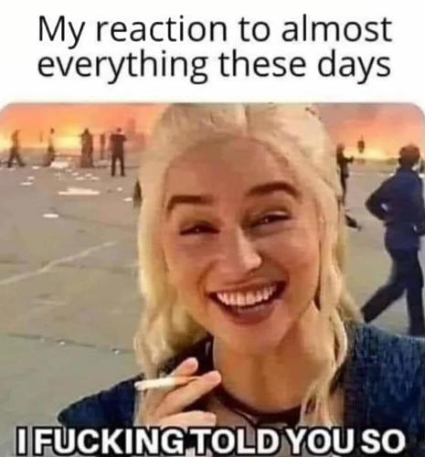 M told you
