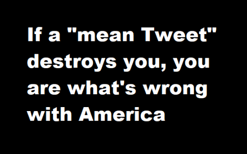 Mean Tweets...boo-hooo