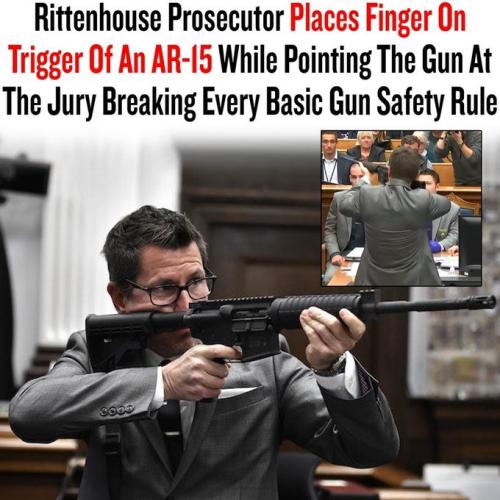 Rittenhouse DA Breaks Every Gun Rule