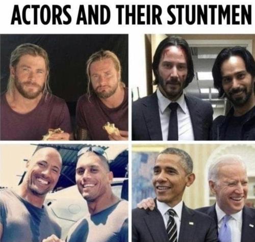 M stuntmen