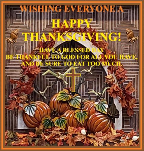 THANKSGIVING GREETINGS