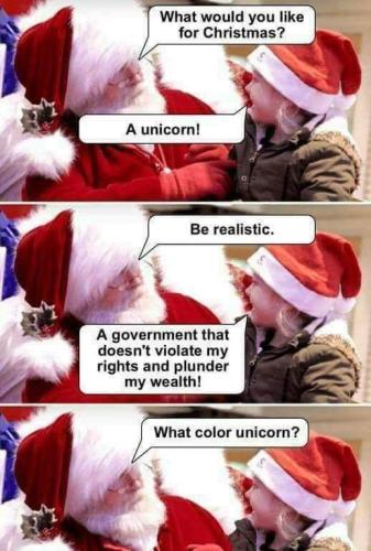 Santa Claus 24 - Unicorn it is