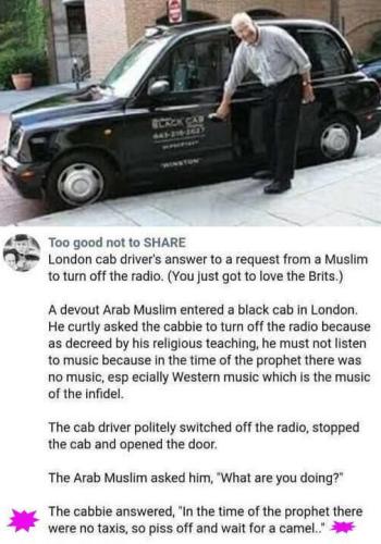 M Brit cab