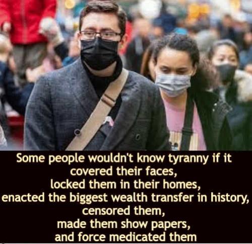 some-people-tyranny-covered-faces-locked-wealth-tranfer-censored-papers-force