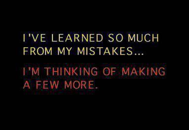 mistakes