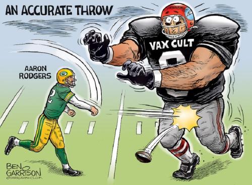 Ben Garrison Aaron Rodgers An Accurate Throw