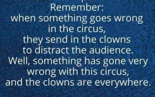 send in the clowns
