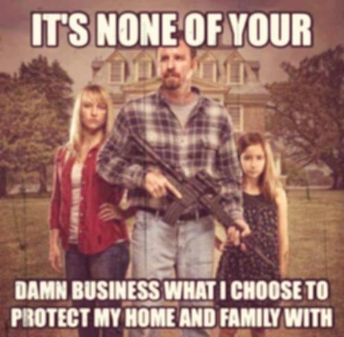 2nd Amendment - None of your business