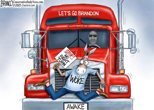 AF Branco Keep On Truckin' Let's Go Brandon