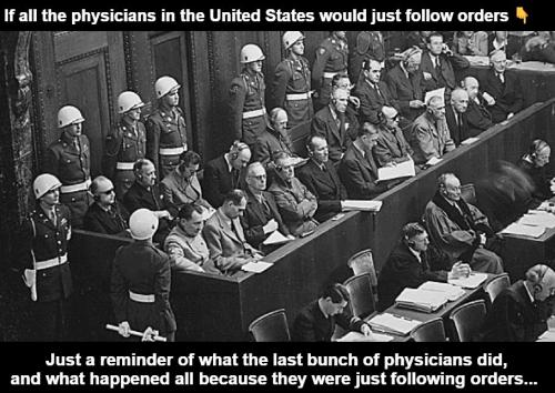 Just following orders