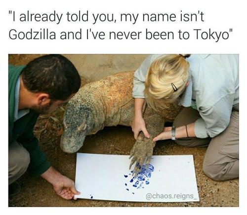 you've got the wrong Godzilla