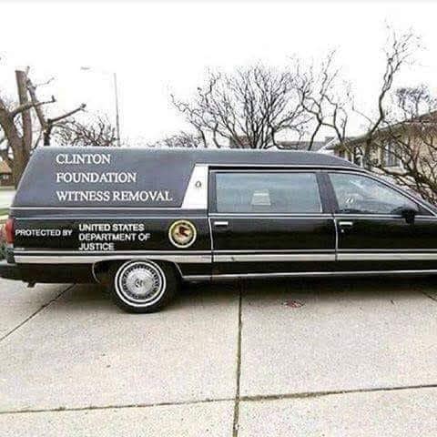 CLINTON FOUNDATION WITNESS REMOVAL