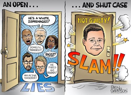Ben Garrison Rittenhouse Open and Shut Case