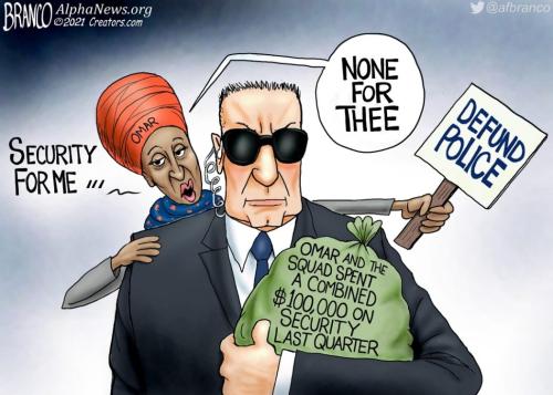 AF Branco Let Them Eat Crime Ilhan Defund Police