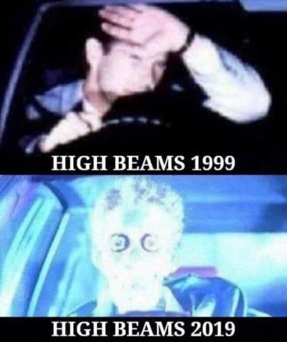 high beams