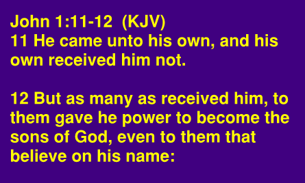John 1.11