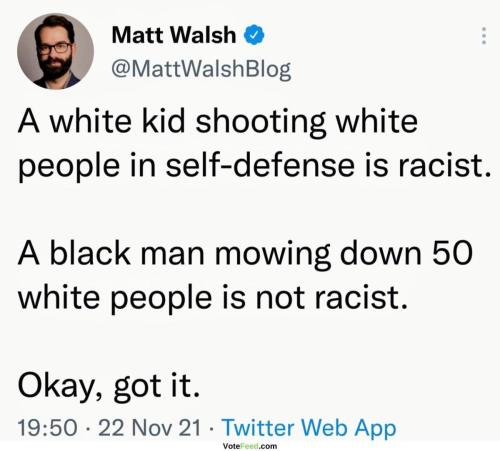 A white kid shooting white people