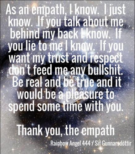 thank you - the Empath