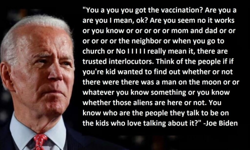 Sensless Biden Quote