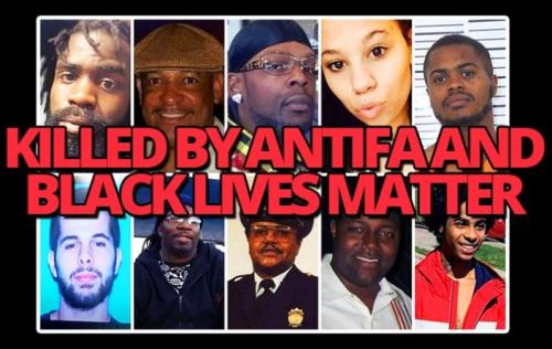 killed by antifa and blm