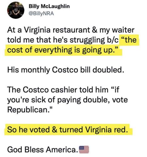TURNED VIRGINIA RED