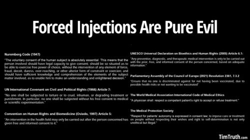 forced injectios are pure evil