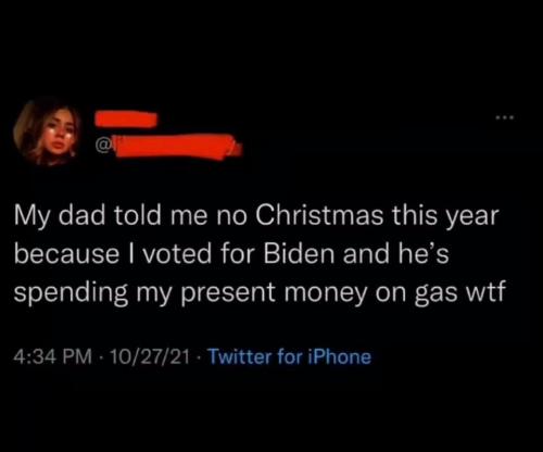 Spending money on gas