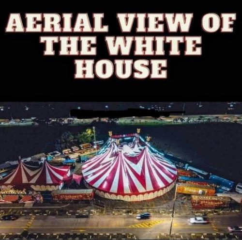 M aerial view