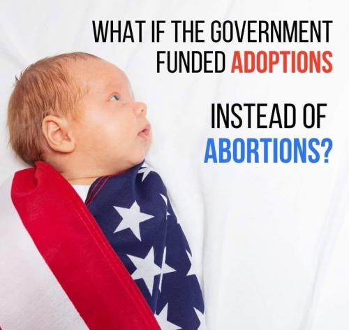Adoptions - Instead of abortions