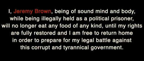 jeremy-brown-hunger-strike