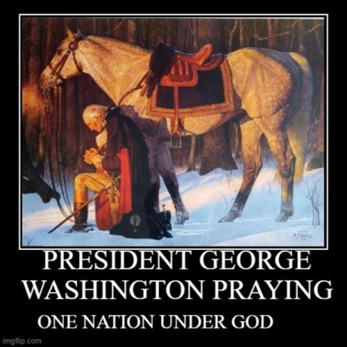georgewashingtonpraying