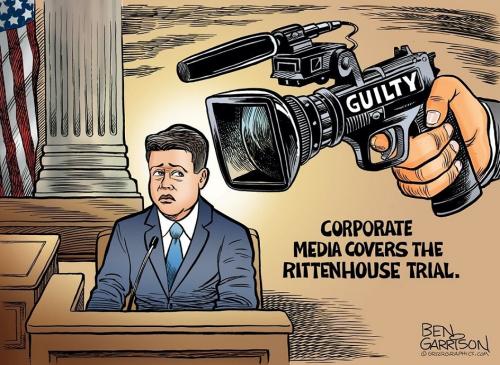 Ben Garrison Rittenhouse Tried By Media