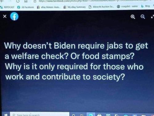 BIDEN JABS