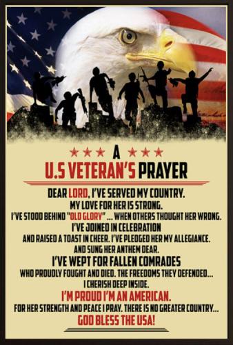 M Vets prayer