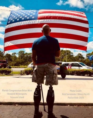 Flag - Double Amputee