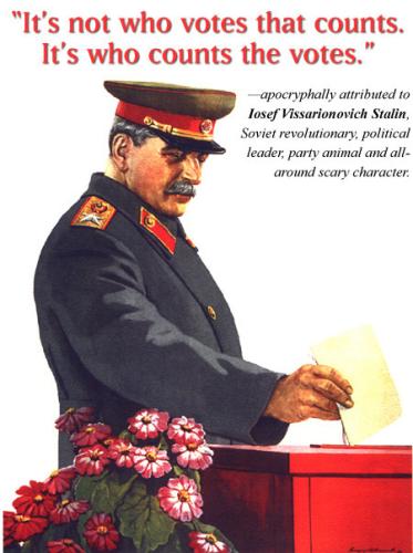 stalin voting