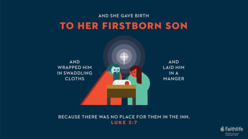 Luke 2.7