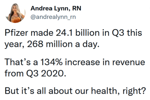 Pfizer profit