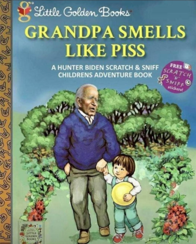 Grandpa smells like piss