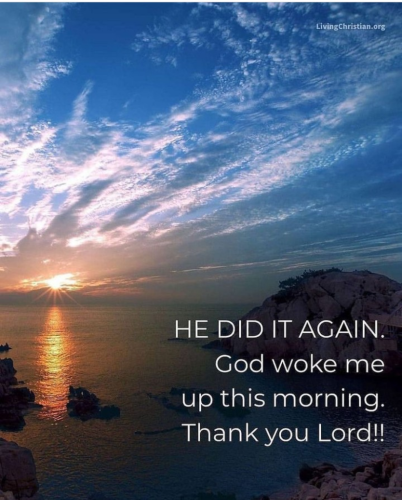 SunriseGODdidITagain