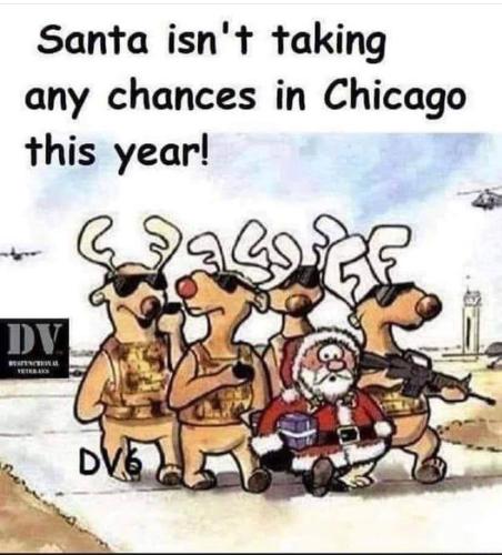 SANTA IN CHICAGO
