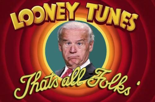 Biden Looney Tunes That's All Folks
