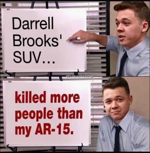 Darrell Brooks' SUV Kyle