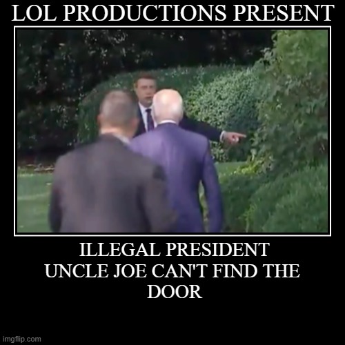 JOEBIDENCANTFINDTHEDOOR