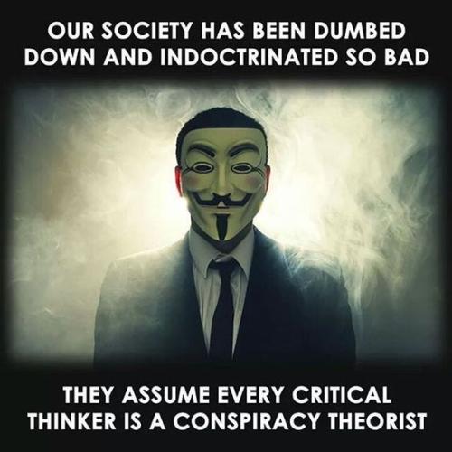 AAA Critical thinkers conspiracists